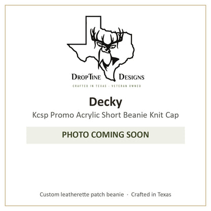 Photo coming soon: Decky Kcsp Promo Acrylic Short Beanie Knit Cap
