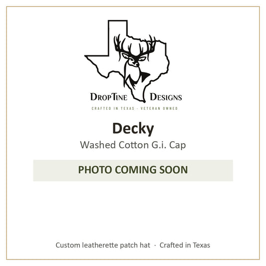 Photo coming soon: Decky Washed Cotton G.i. Cap