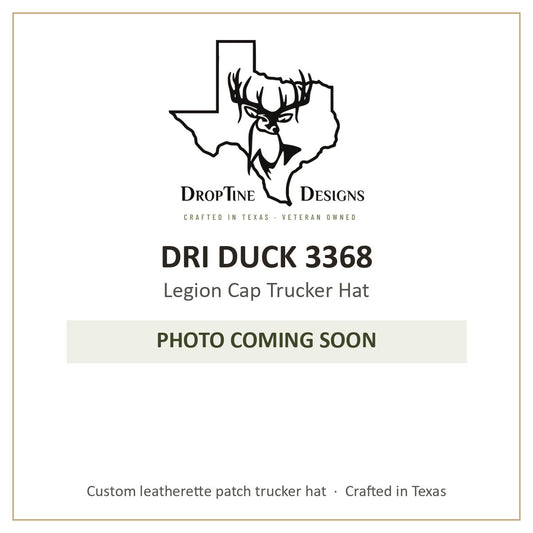 Photo coming soon: DRI DUCK 3368 Legion Cap Trucker Hat