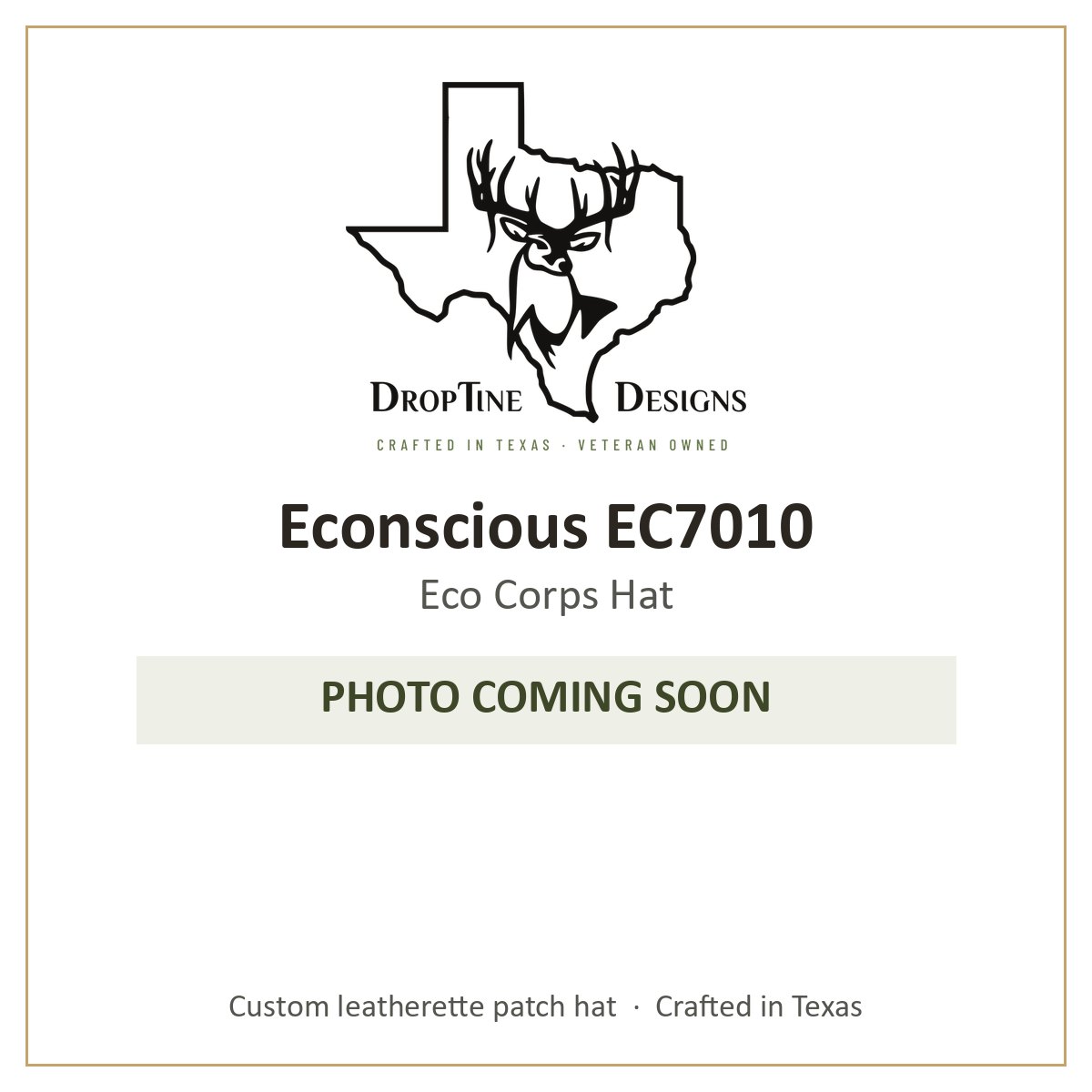 Photo coming soon: Econscious EC7010 Eco Corps Hat