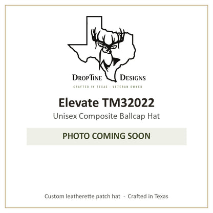 Photo coming soon: Elevate TM32022 Unisex Composite Ballcap Hat