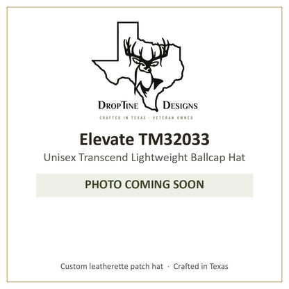 Photo coming soon: Elevate TM32033 Unisex Transcend Lightweight Ballcap Hat