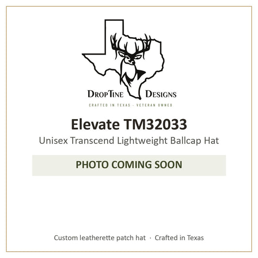 Photo coming soon: Elevate TM32033 Unisex Transcend Lightweight Ballcap Hat