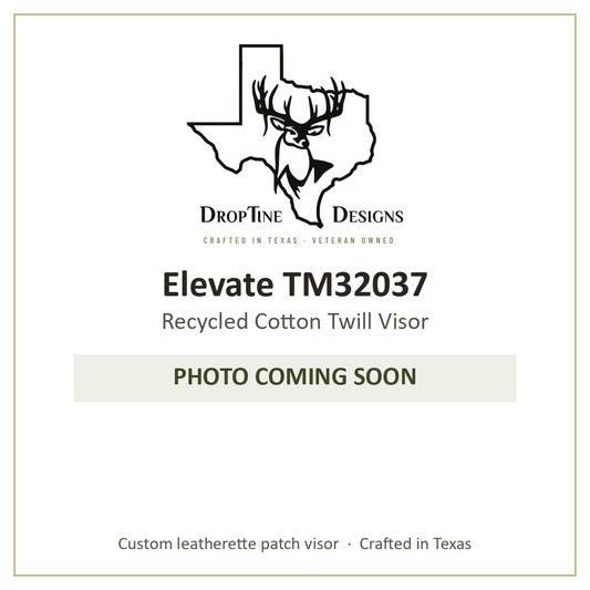 Photo coming soon: Elevate TM32037 Recycled Cotton Twill Visor