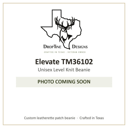 Photo coming soon: Elevate TM36102 Unisex Level Knit Beanie