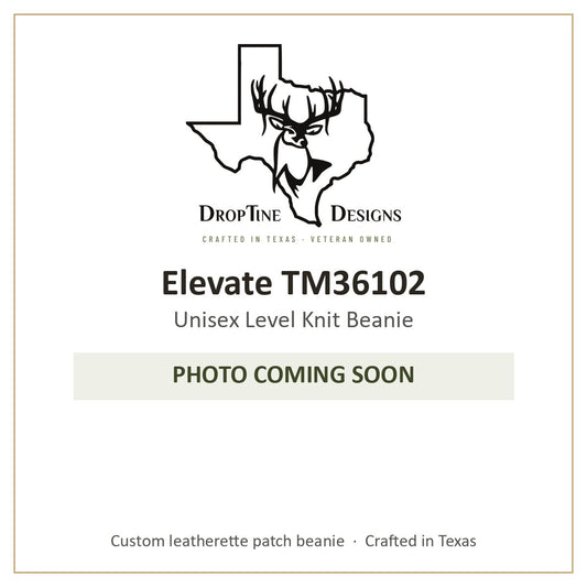 Photo coming soon: Elevate TM36102 Unisex Level Knit Beanie