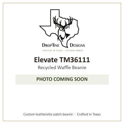 Photo coming soon: Elevate TM36111 Recycled Waffle Beanie