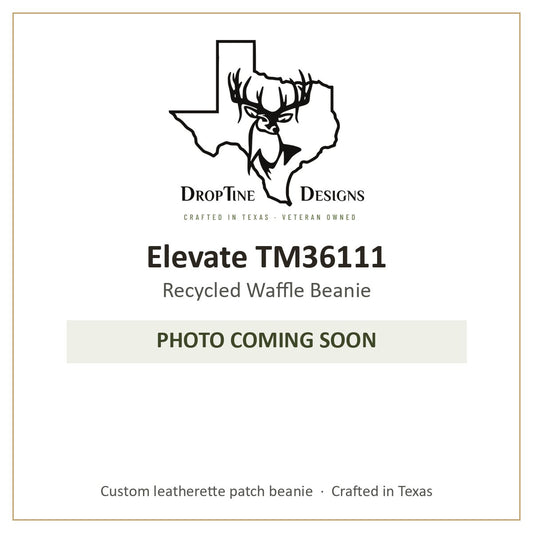 Photo coming soon: Elevate TM36111 Recycled Waffle Beanie