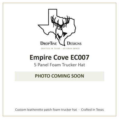 Photo coming soon: Empire Cove EC007 5 Panel Foam Trucker Hat