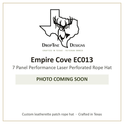 Photo coming soon: Empire Cove EC013 7 Panel Performance Laser Perforated Rope Hat