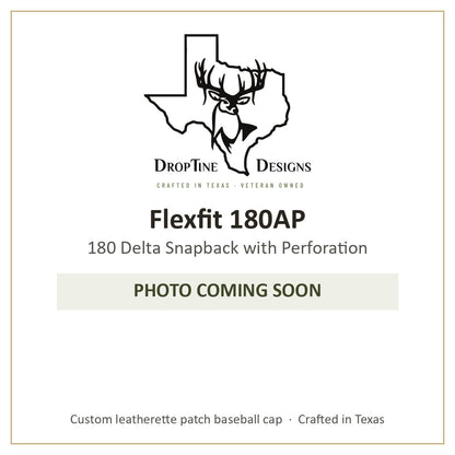 Photo coming soon: Flexfit 180AP 180 Delta Snapback with Perforation