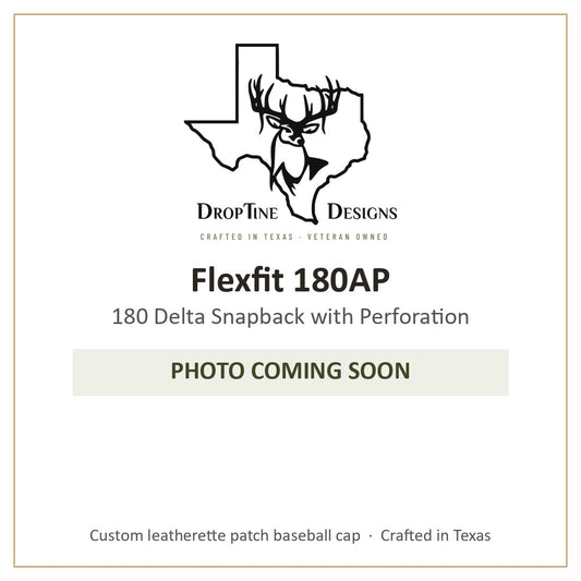 Photo coming soon: Flexfit 180AP 180 Delta Snapback with Perforation