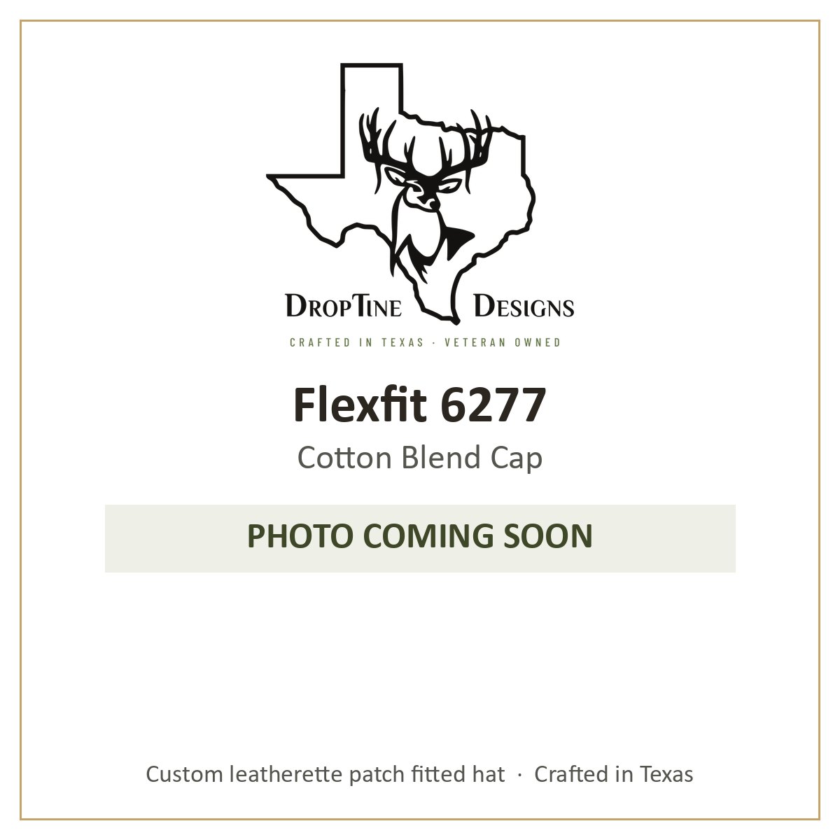 Photo coming soon: Flexfit 6277 Cotton Blend Cap