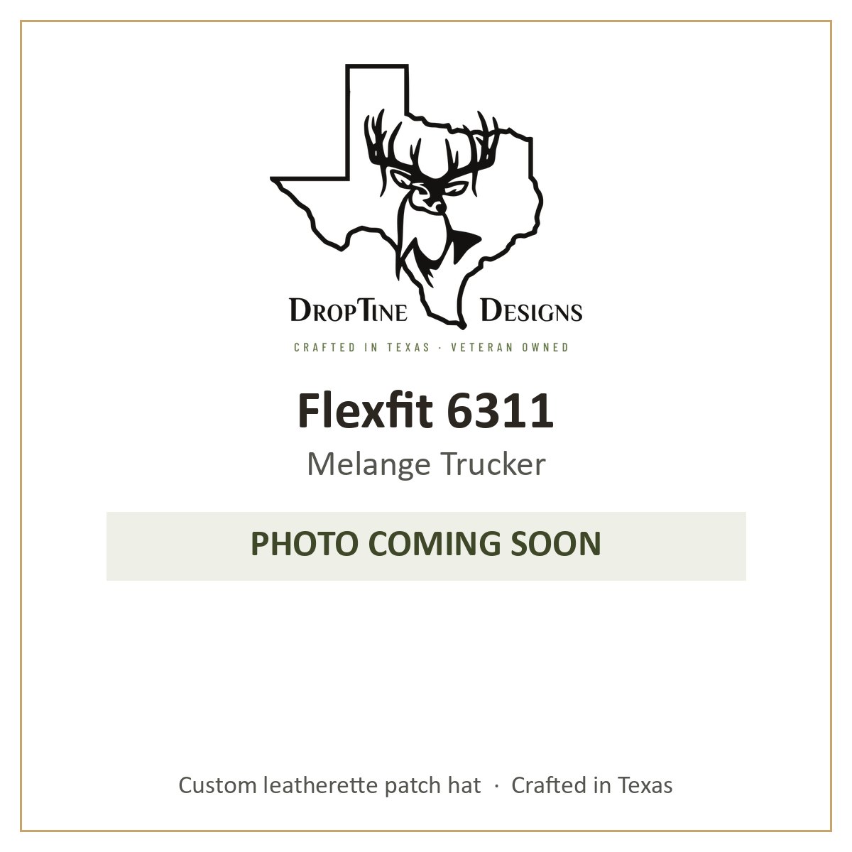 Photo coming soon: Flexfit 6311 Melange Trucker