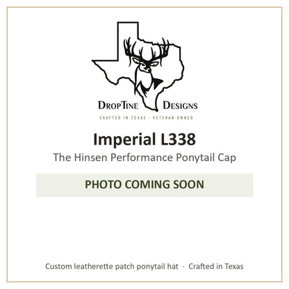 Photo coming soon: Imperial L338 The Hinsen Performance Ponytail Cap