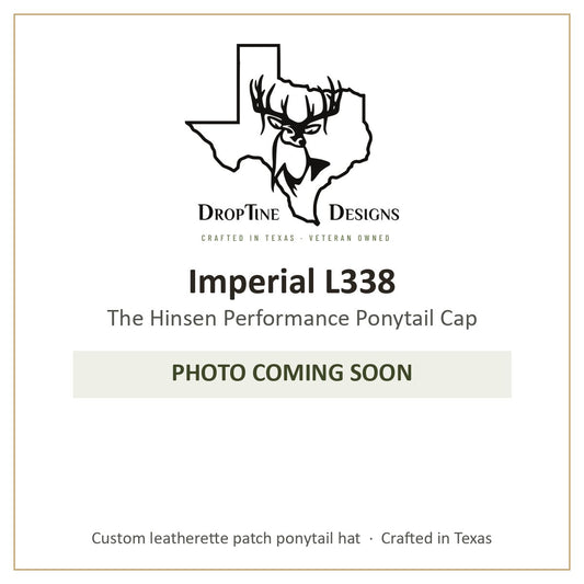 Photo coming soon: Imperial L338 The Hinsen Performance Ponytail Cap