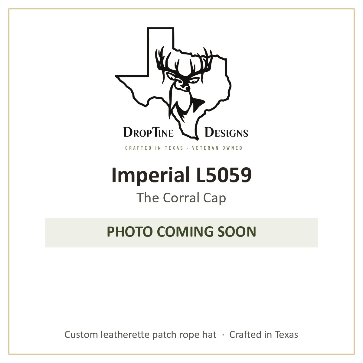Photo coming soon: Imperial L5059 The Corral Cap