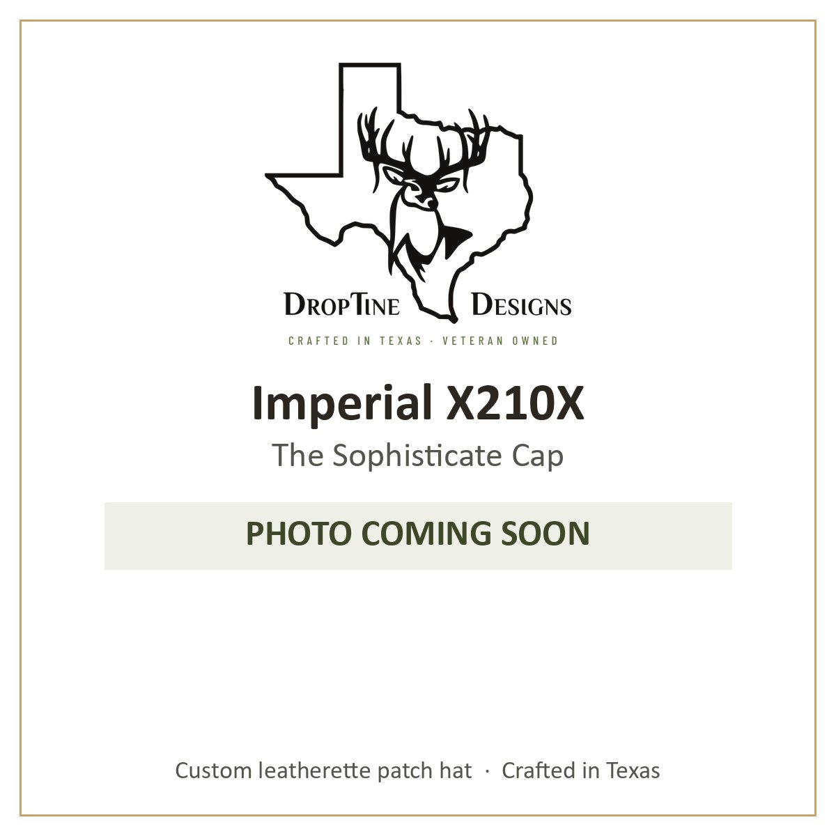 Photo coming soon: Imperial X210X The Sophisticate Cap