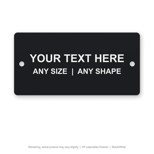IPI Laserables Exterior engraved plate (rendering)