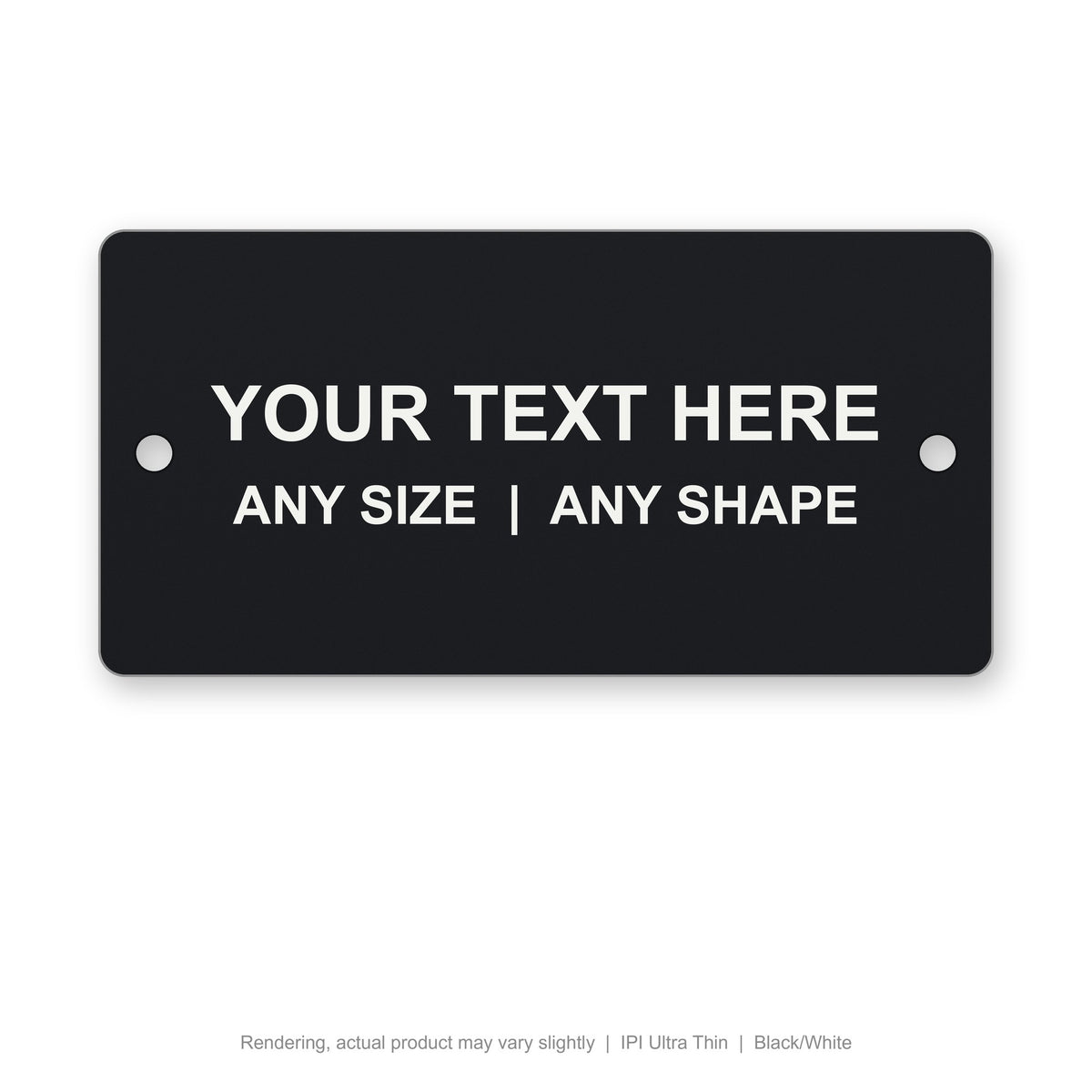 IPI Ultra Thin engraved plate (rendering)