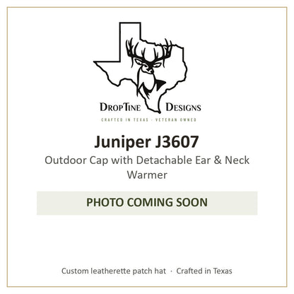 Photo coming soon: Juniper J3607 Outdoor Cap with Detachable Ear & Neck Warmer