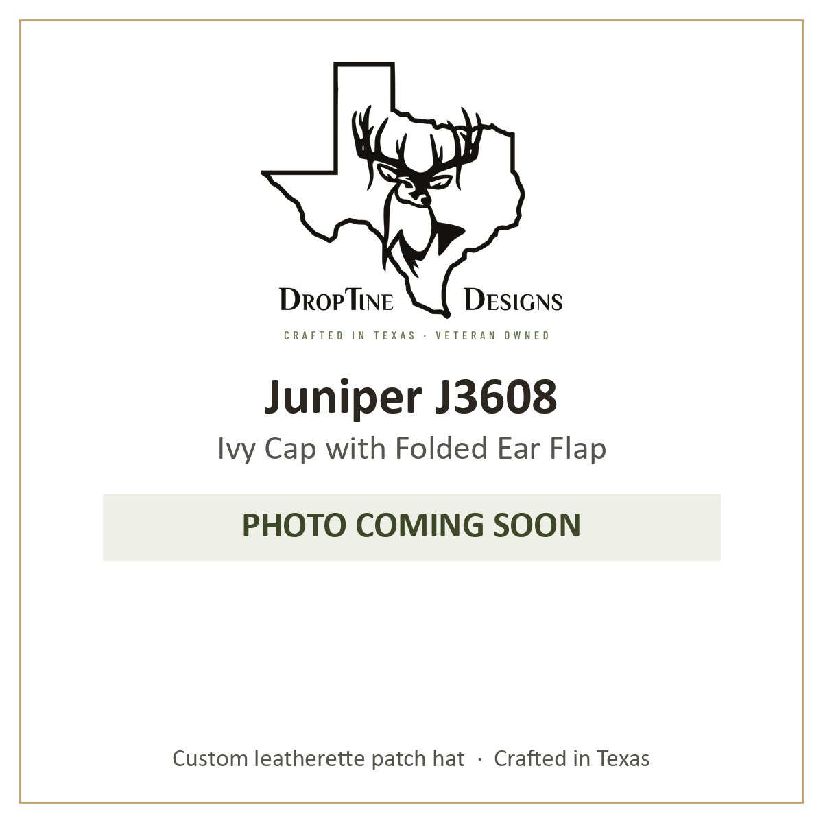 Photo coming soon: Juniper J3608 Ivy Cap with Folded Ear Flap
