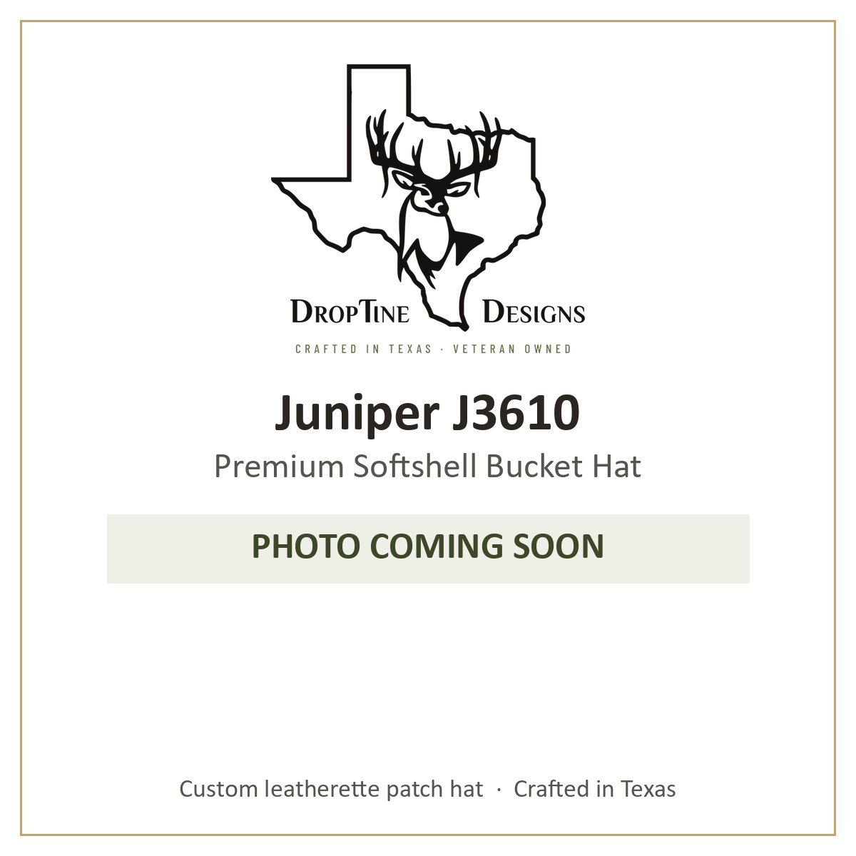 Photo coming soon: Juniper J3610 Premium Softshell Bucket Hat