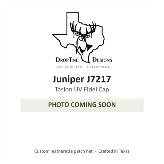 Photo coming soon: Juniper J7217 Taslon UV Fidel Cap