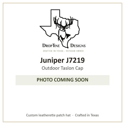 Photo coming soon: Juniper J7219 Outdoor Taslon Cap
