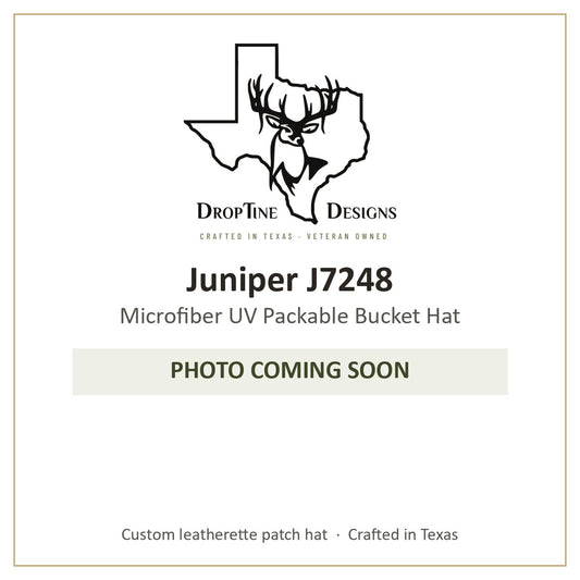 Photo coming soon: Juniper J7248 Microfiber UV Packable Bucket Hat