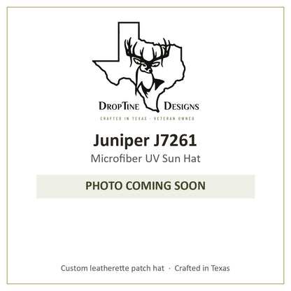 Photo coming soon: Juniper J7261 Microfiber UV Sun Hat
