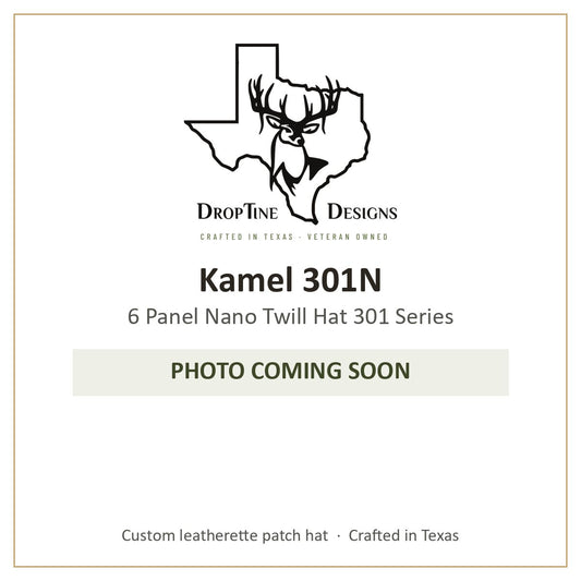 Photo coming soon: Kamel 301N 6 Panel Nano Twill Hat 301 Series