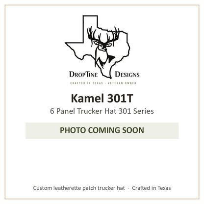 Photo coming soon: Kamel 301T 6 Panel Trucker Hat 301 Series