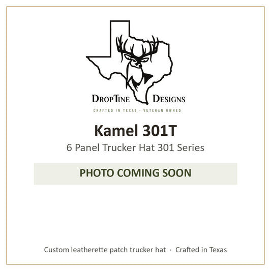 Photo coming soon: Kamel 301T 6 Panel Trucker Hat 301 Series