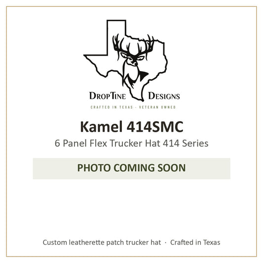 Photo coming soon: Kamel 414SMC 6 Panel Flex Trucker Hat 414 Series