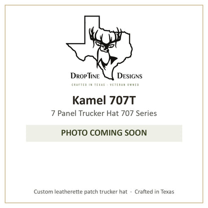 Photo coming soon: Kamel 707T 7 Panel Trucker Hat 707 Series