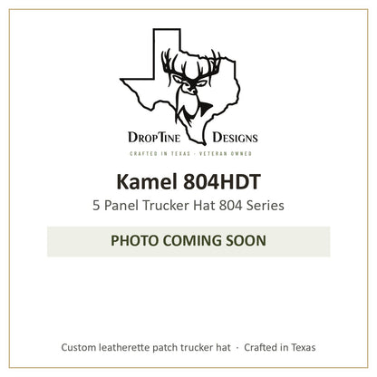 Photo coming soon: Kamel 804HDT 5 Panel Trucker Hat 804 Series