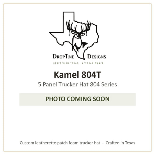 Photo coming soon: Kamel 804T 5 Panel Trucker Hat 804 Series