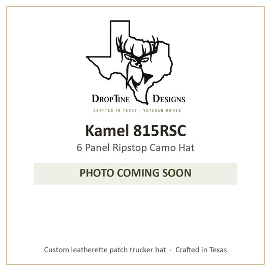 Photo coming soon: Kamel 815RSC 6 Panel Ripstop Camo Hat