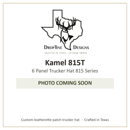 Photo coming soon: Kamel 815T 6 Panel Trucker Hat 815 Series