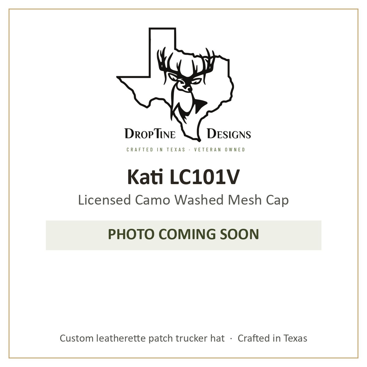 Photo coming soon: Kati LC101V Licensed Camo Washed Mesh Cap