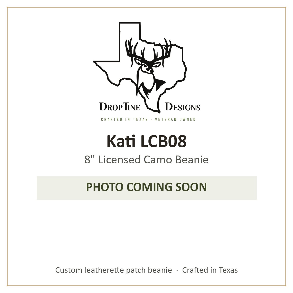 Photo coming soon: Kati LCB08 8" Licensed Camo Beanie