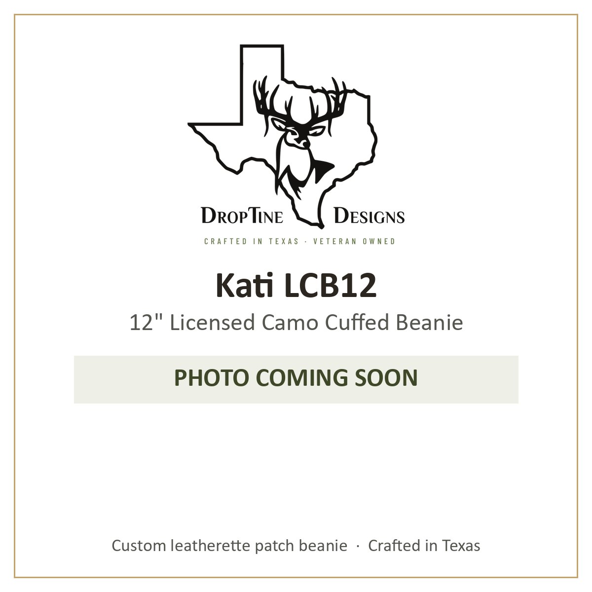 Photo coming soon: Kati LCB12 12" Licensed Camo Cuffed Beanie