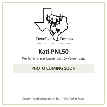 Photo coming soon: Kati PNL50 Performance Laser Cut 5-Panel Cap