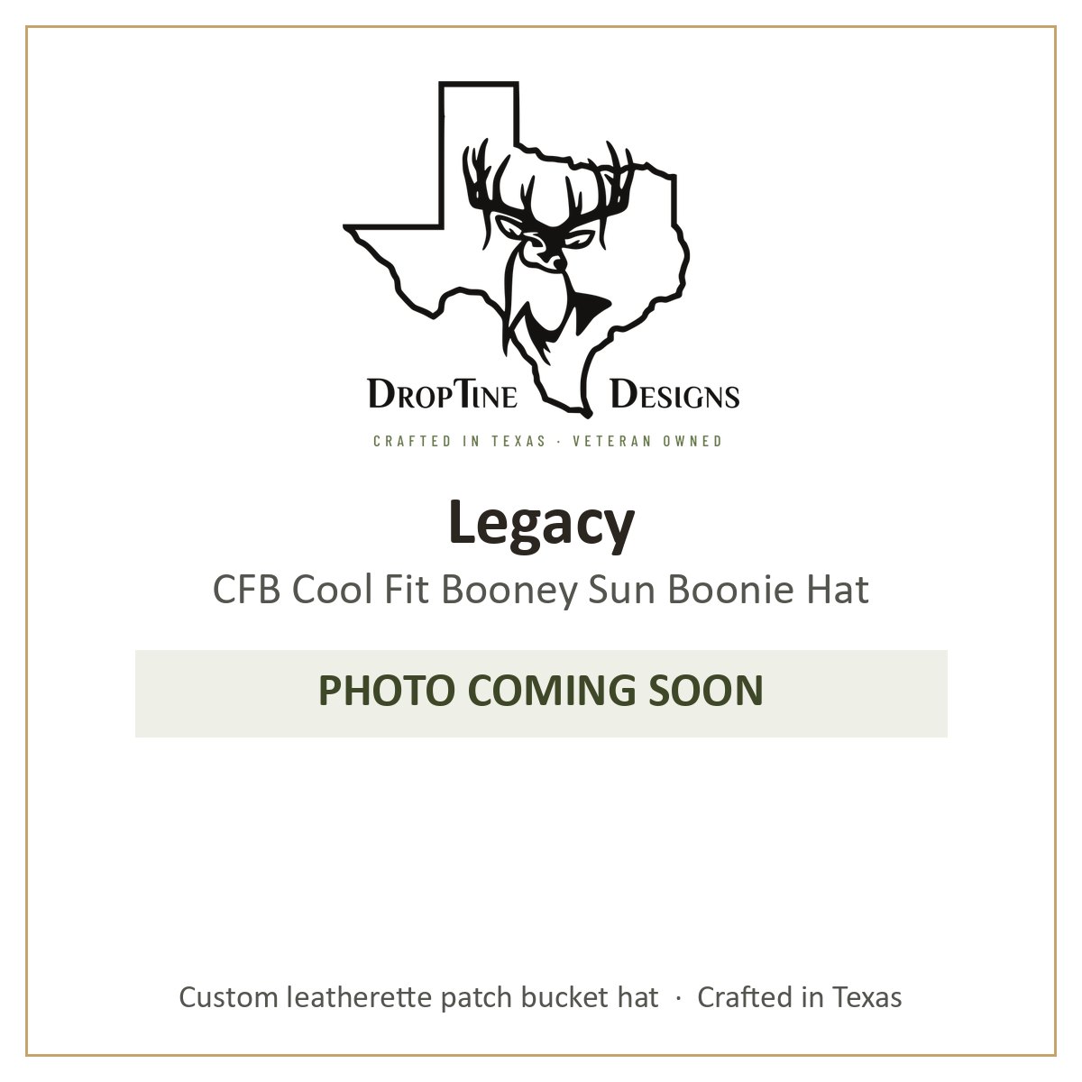 Photo coming soon: Legacy CFB Cool Fit Booney Sun Boonie Hat