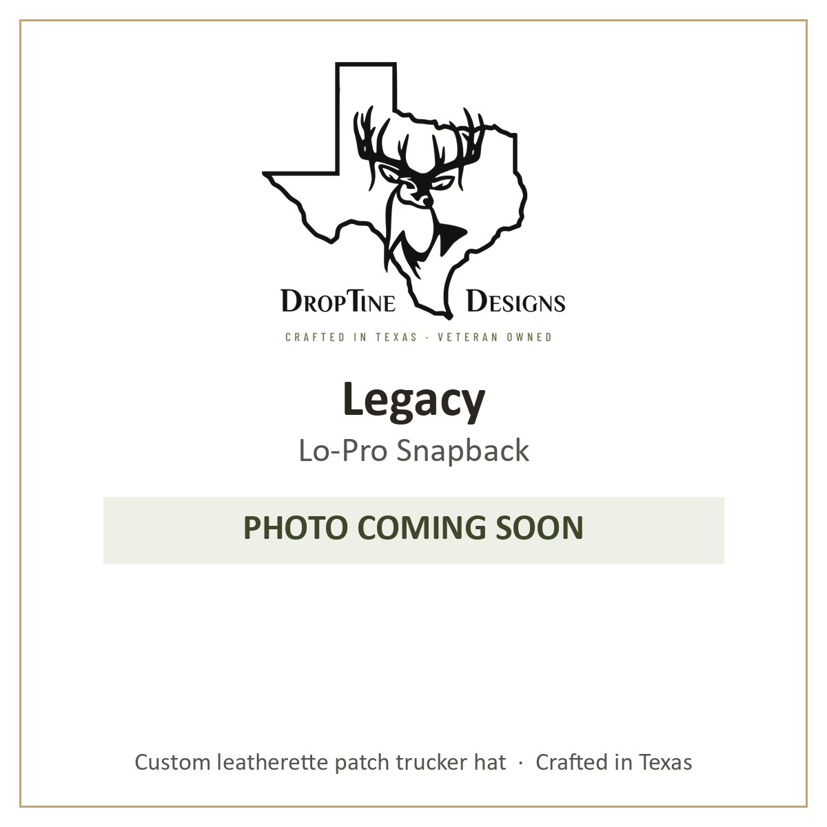 Photo coming soon: Legacy Lo-Pro Snapback