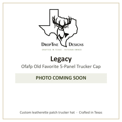 Photo coming soon: Legacy Ofafp Old Favorite 5-Panel Trucker Cap