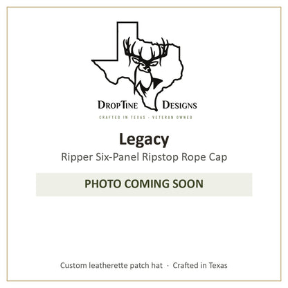 Photo coming soon: Legacy Ripper Six-Panel Ripstop Rope Cap