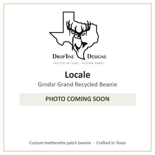 Photo coming soon: Locale Grndsr Grand Recycled Beanie