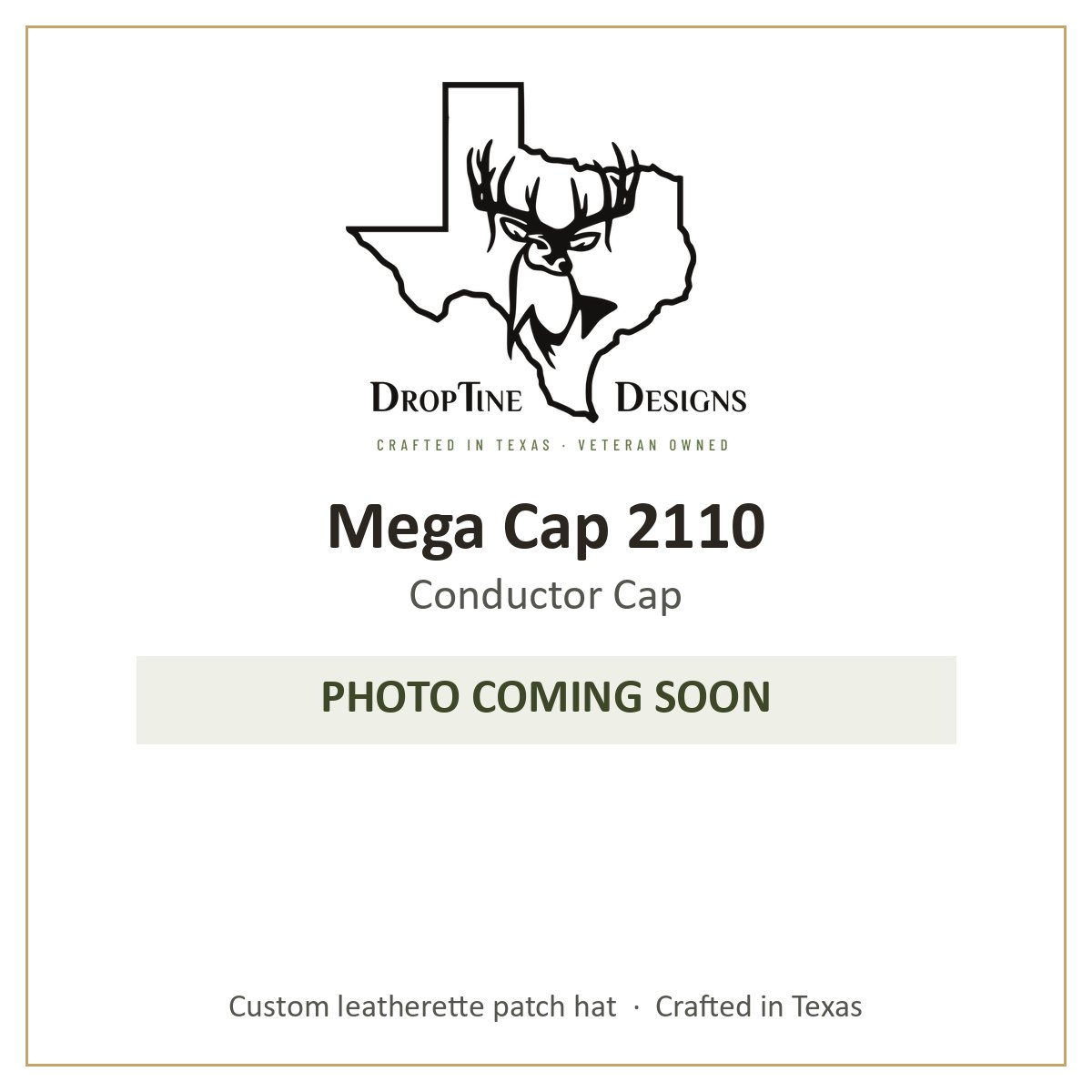 Photo coming soon: Mega Cap 2110 Conductor Cap